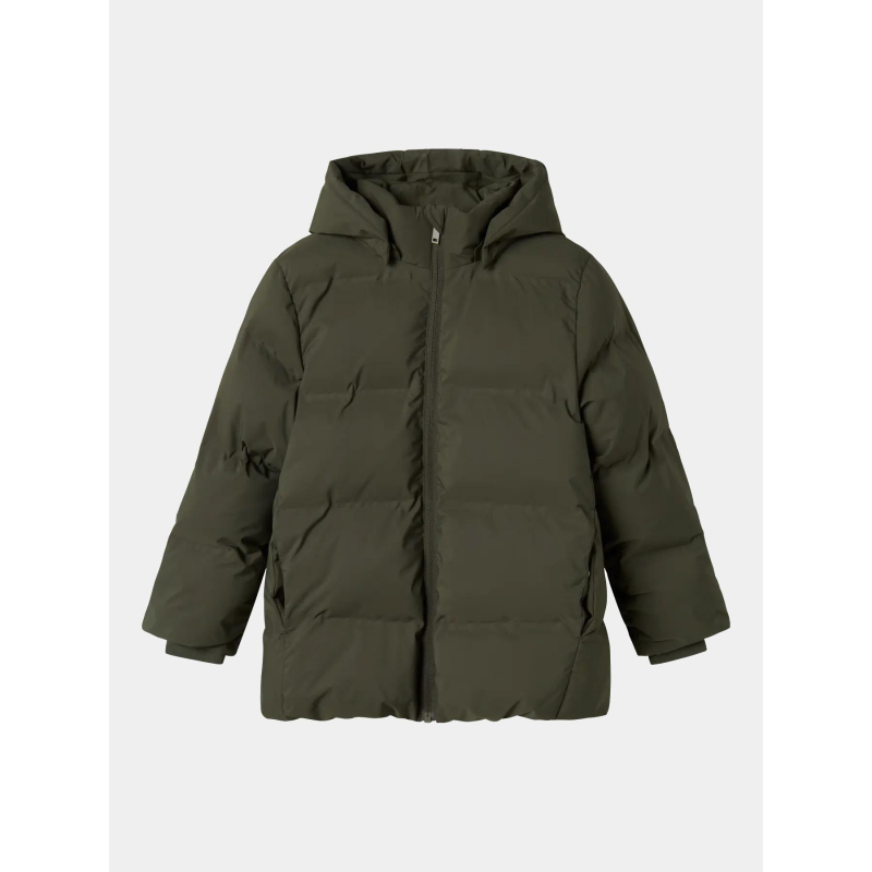 Doudoune à capuche nknmusk kaki enfant - Name It