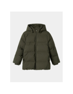 Doudoune à capuche nknmusk kaki enfant - Name It