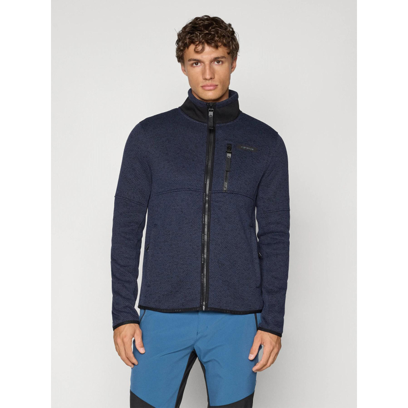 Veste polaire agarat bleu marine homme - Icepeak