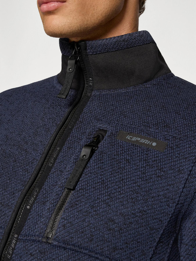 Veste polaire agarat bleu marine homme - Icepeak
