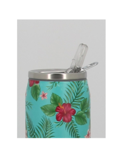 Canette isotherme papetee 500ml turquoise - Les Artistes