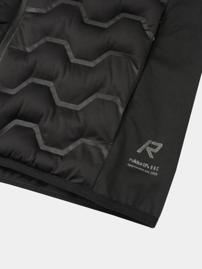 Veste de running sans manches maata noir homme - Rukka