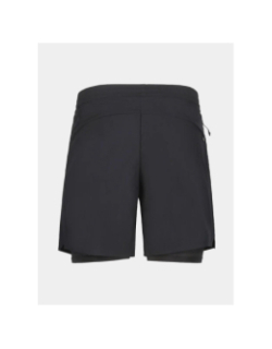 Short de running 2in1 maaninka noir homme - Rukka