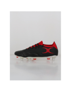 Crampons de rugby icon players 6s noir et rouge homme - Gilbert