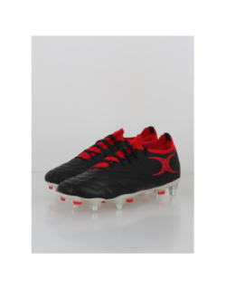 Crampons de rugby icon players 6s noir et rouge homme - Gilbert