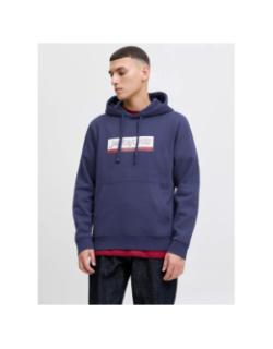 Sweat à capuche jorinwood bleu marine homme - Jack & Jones
