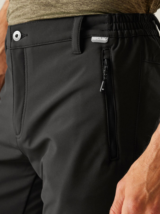 Pantalon technique outdoor geo II noir homme - Regatta