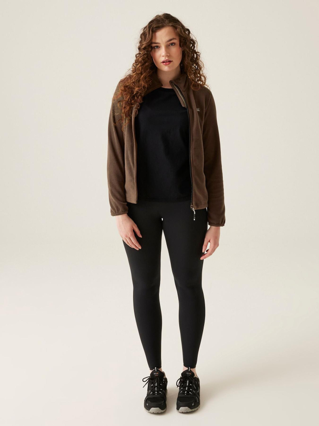 Polaire zippé floreo IV marron femme - Regatta