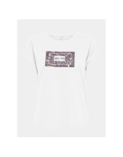 T-shirt de sport onpaub-joan blanc femme - Only