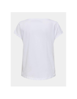 T-shirt de sport onpaub-joan blanc femme - Only