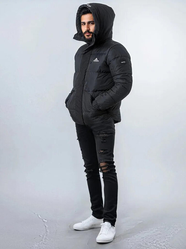 Doudoune barnes noir homme - Helvetica