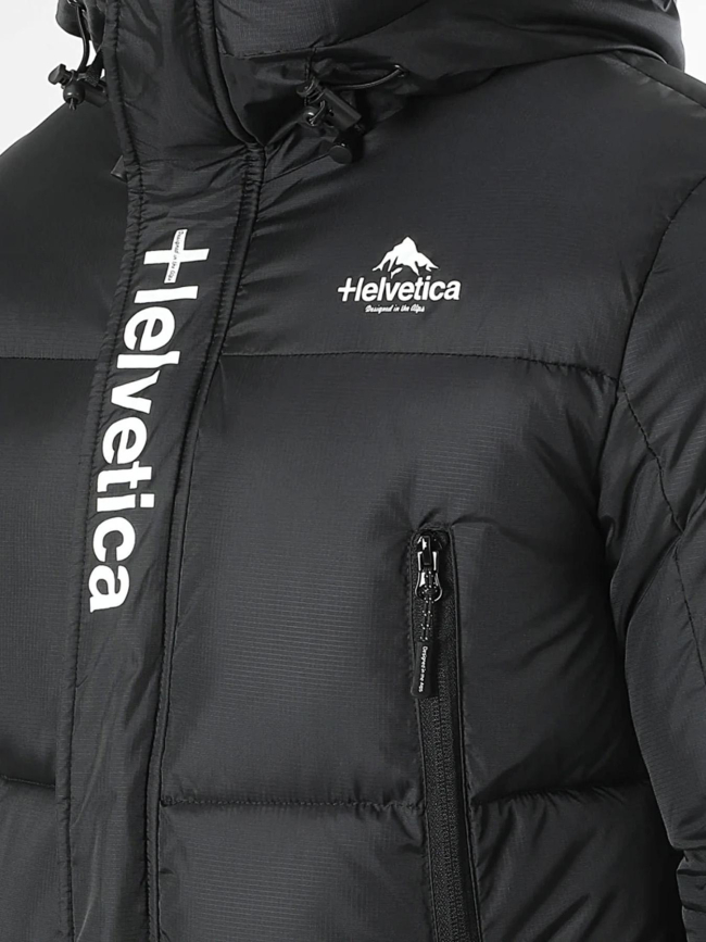 Doudoune villar noir homme - Helvetica