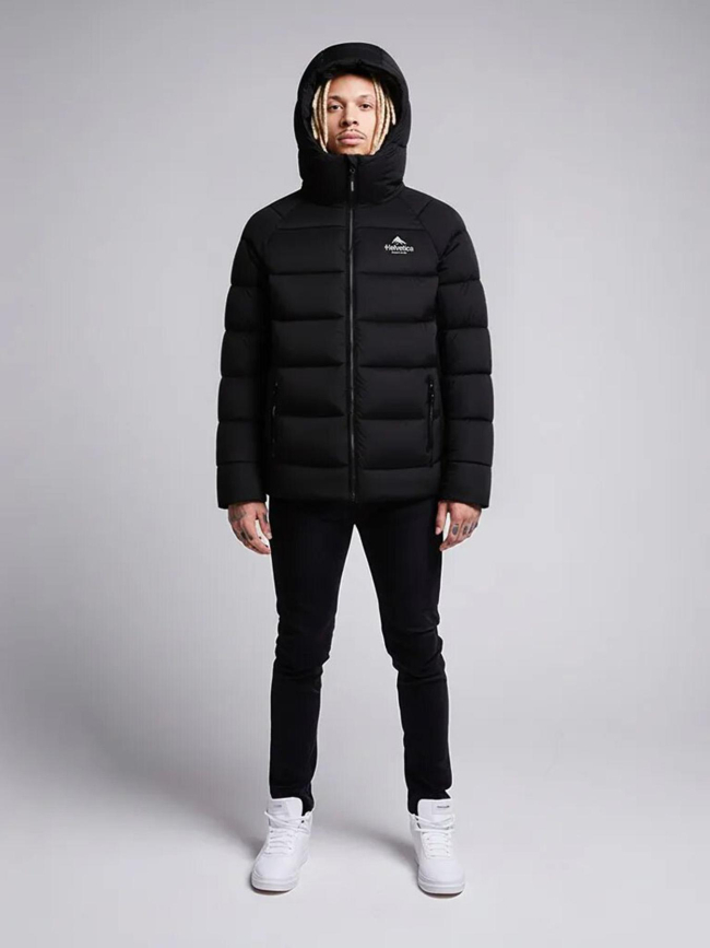 Doudoune sniper noir homme - Helvetica