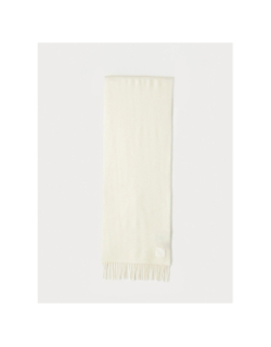 Echarpe en laine bisette blanc femme - Hugo