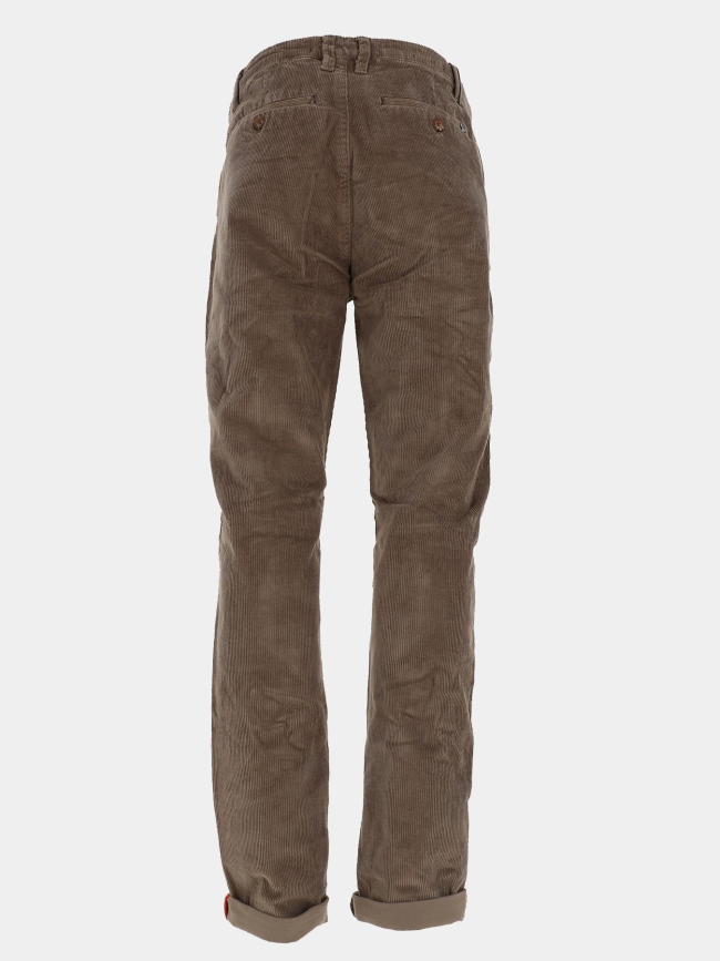 Pantalon velours côtelé january marron homme - Benson & Cherry