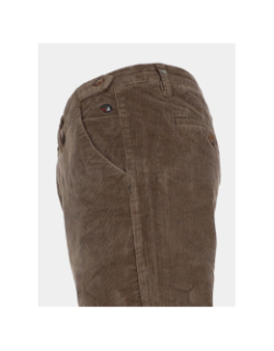 Pantalon velours côtelé january marron homme - Benson & Cherry