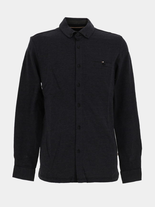 Chemise lamp gris anthracite homme - Benson & Cherry