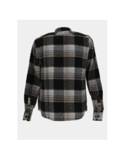 Chemise à carreaux lasquare noir homme - Benson & Cherry