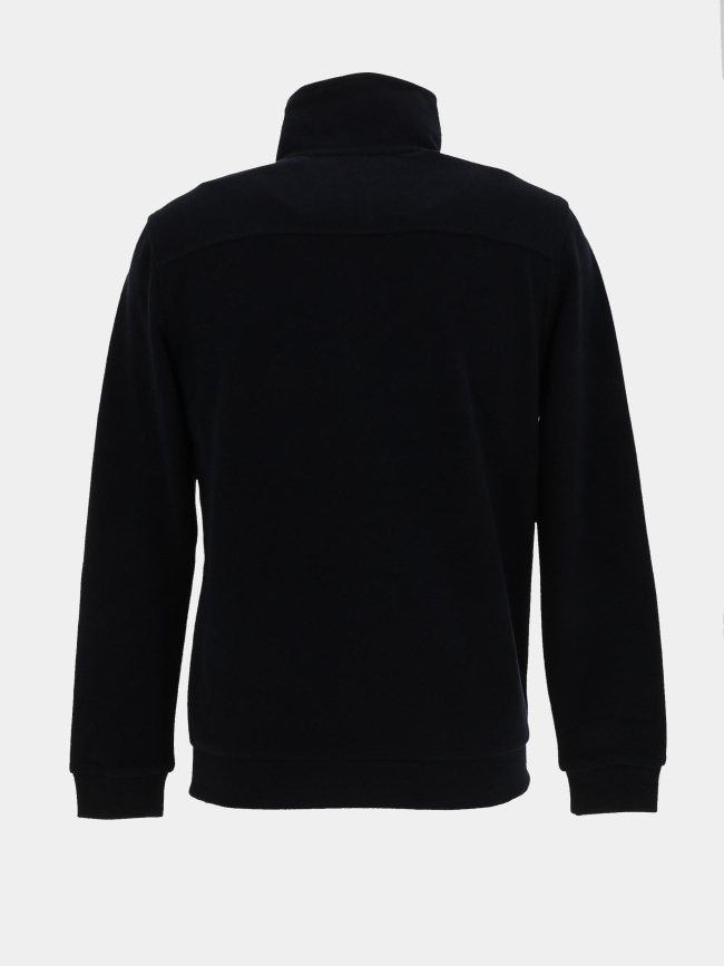 Sweat col zippé mojito bleu marine homme - Benson & Cherry