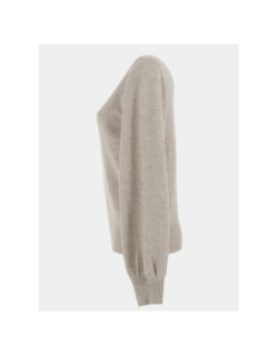 Pull pailleté rue beige femme - Jdy