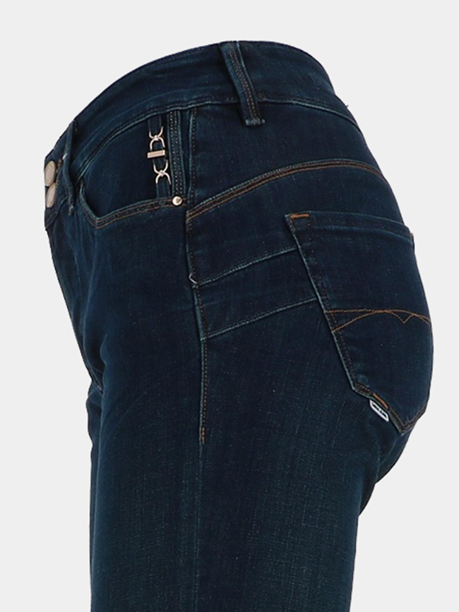Jean slim secret metal details greencast bleu femme - Salsa
