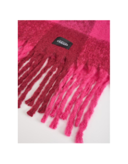 Echarpe mikel fuschia rose femme - Le Temps Des Cerises