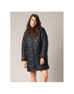 Doudoune réversible sherpa edwina noir femme - Deeluxe