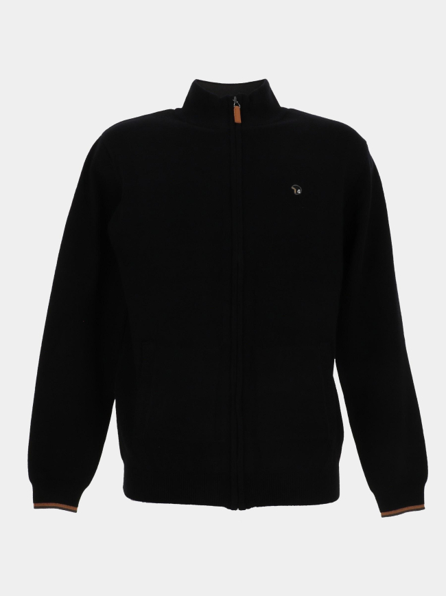 Gilet zippé floxton noir homme - Benson & Cherry