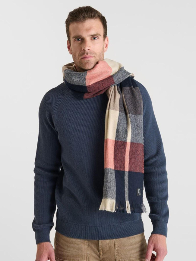 Echarpe kami wall multicolore homme - Le Temps Des Cerises