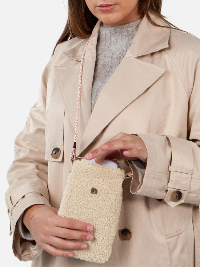 Sacoche téléphone bugbane beige - Barts