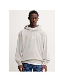 Sweat à capuche m a szn l hd gris homme - Adidas