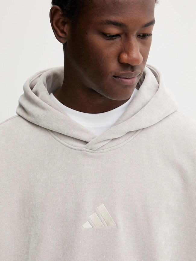 Sweat à capuche m a szn l hd gris homme - Adidas