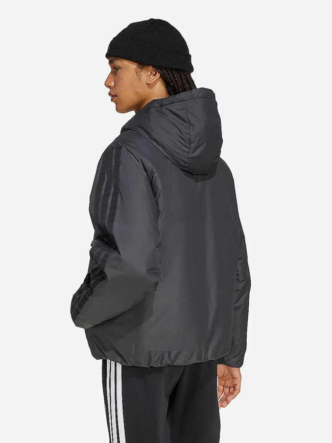 Doudoune essentiel 3 stripes noir homme - Adidas