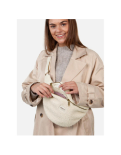 Sac banane teddy bugbane blanc crème femme - Barts