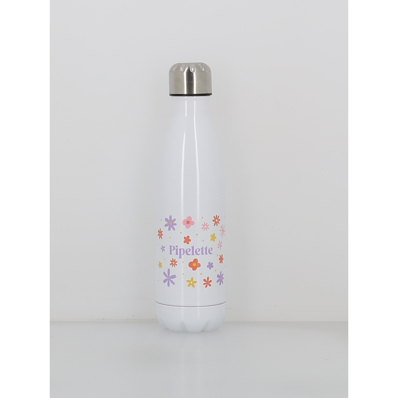 Gourde isotherme pipelette 500ml blanc - Stc