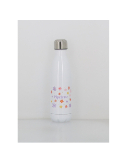 Gourde isotherme pipelette 500ml blanc - Stc