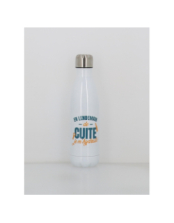 Gourde isotherme lendemain de cuite 500ml blanc - Stc