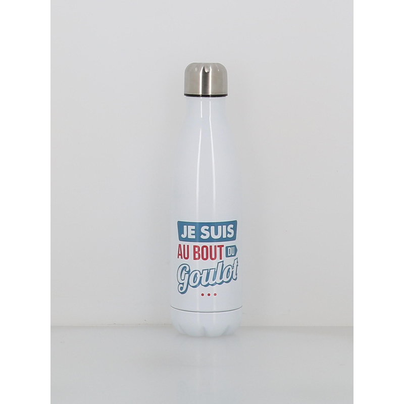 Gourde isotherme au bout du goulot 500ml blanc - Stc