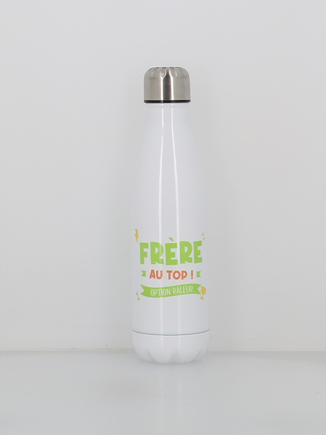Gourde isotherme frère au top option râleur 500ml blanc - Stc