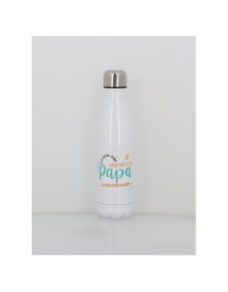 Gourde isotherme papa extraordinaire 500ml blanc - Stc
