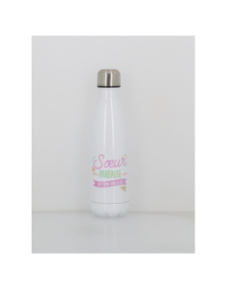 Gourde isotherme sœur parfaite option raleuse 500ml blanc - Stc