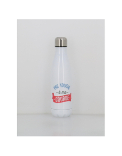 Gourde isotherme pas touche à ma gourde 500ml blanc - Stc