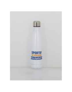 Gourde isotherme sportif du dimanche 500ml blanc - Stc