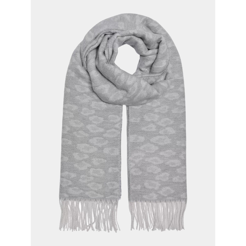 Echarpe léopard clarisa beige femme - Only