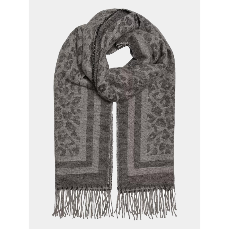 Echarpe léopard clarisa marron femme - Only