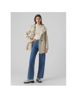 Manteau fortune shila beige femme - Vero Moda