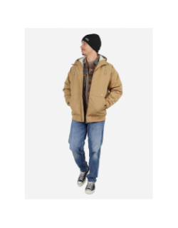 Blouson doublé sherpa joao marron homme - Oxbow