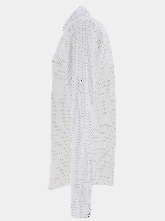 Chemise imprimée lacrosse blanc homme - Benson & Cherry