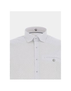 Chemise imprimée lacrosse blanc homme - Benson & Cherry