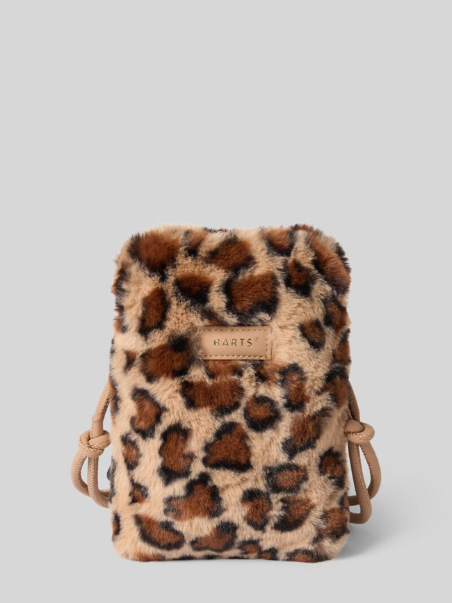 Sacoche téléphone purida léopard marron - Barts